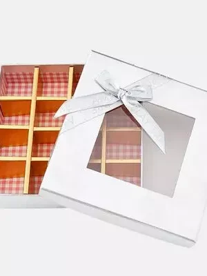 Custom Square Window Chocolate Box