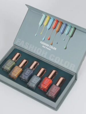 Custom Stylish Nail Polish Box - Organized Storage Case for Nail Lacquers