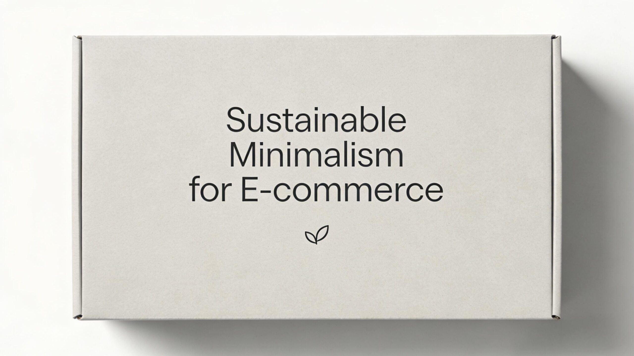 Minimalist Packaging Design for E-commerce Products: Trends, Values and ...