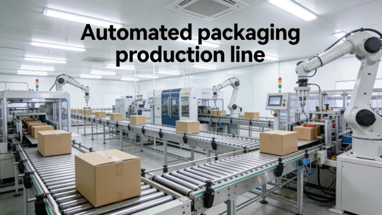 Automated Packaging Production Line Efficiency