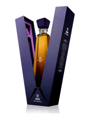 Custom Luxury V-Shaped Liquor Gift Box With Foam Insert