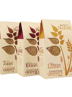 Custom Windowed Cereal Grain Paper Box, Food Packaging OEM & ODM